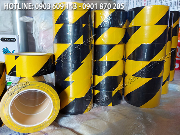 băng dính sọc dán sàn nhà xưởng 3