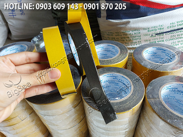 Băng keo 2 mặt xốp đen giá rẻ 4 Băng keo 2 mặt xốp đen giá rẻ 4