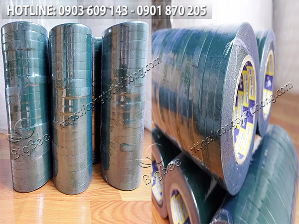 băng keo 2 mặt xốp mềm vỏ xanh