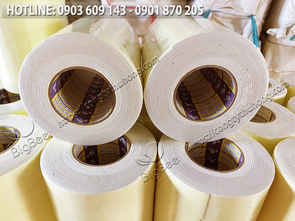 băng keo 2 mặt xốp trắng mềm số lượng lớn