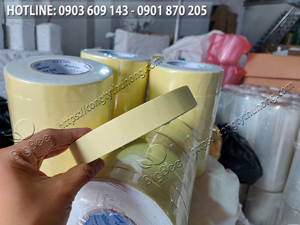 băng keo 2 mặt xốp trắng giá giảm rẻ 2