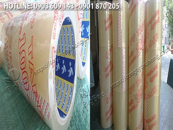băng keo băng dính dán thùng trong giá sỉ rẻ