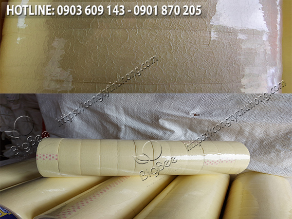 băng keo bằng giấy nhăn