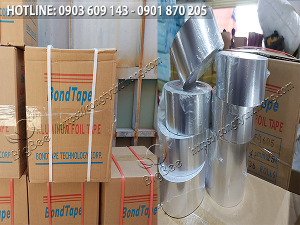 Băng keo cách nhiệt nhôm 2 Băng keo cách nhiệt nhôm 2