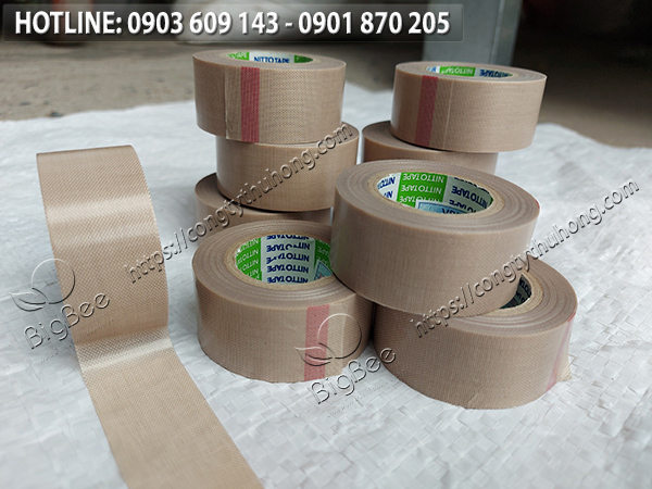 băng keo chịu nhiệt độ cao teflon 3