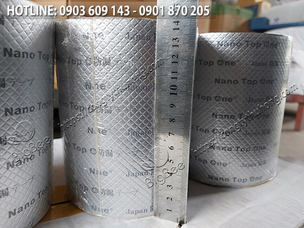 Khổ rộng của băng keo chống thấm đủ 15f Khổ rộng của băng keo chống thấm đủ 15f