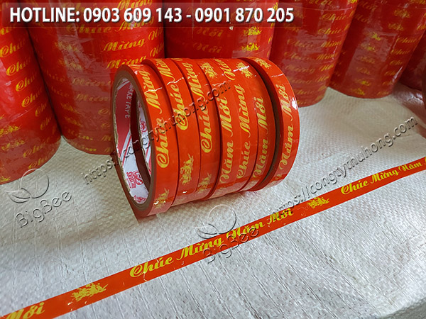Hình ảnh chi tiết băng keo chúc mừng năm mới Hình ảnh chi tiết băng keo chúc mừng năm mới