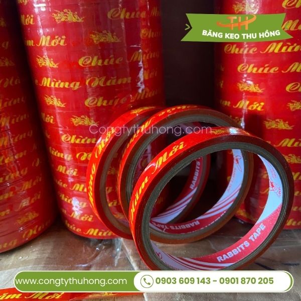Băng keo chúc mừng năm mới khổ 1f2