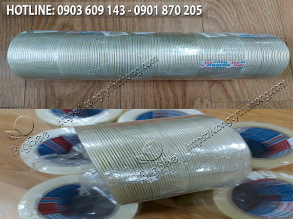băng keo cường lực sợi thủy tinh chịu lực tốt 1 sọc