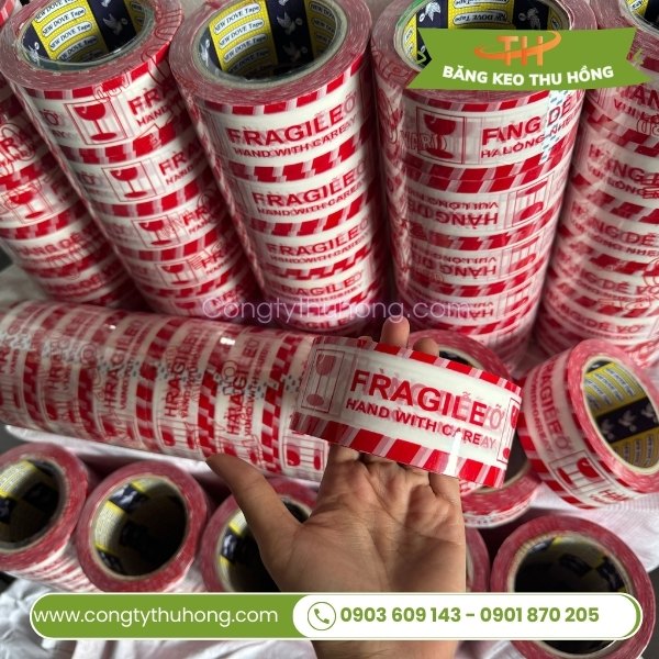 Thu Hồng - Cung cấp băng keo hàng dễ vỡ giá rẻ tại TpHCM Thu Hồng - Cung cấp băng keo hàng dễ vỡ giá rẻ tại TpHCM