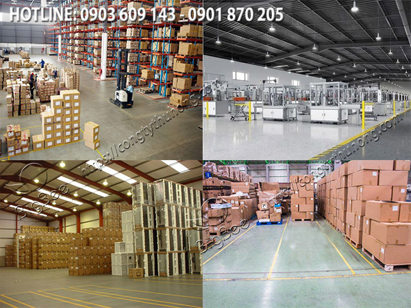 băng keo dán nền đủ màu sử dụng cho nhà xưởng