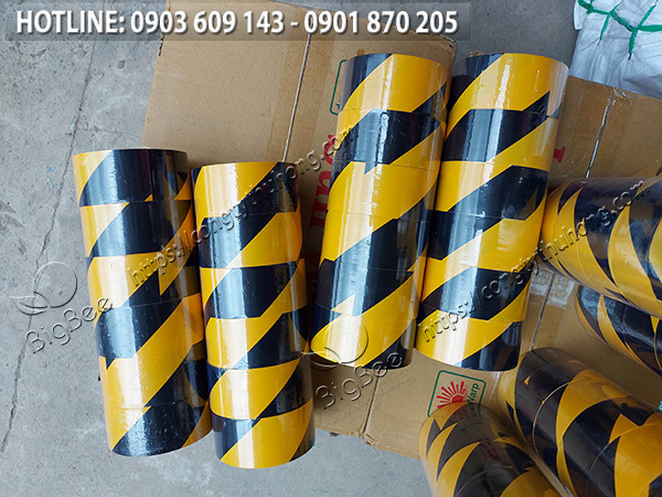 băng keo dán nền phân xưởng sọc vàng đen