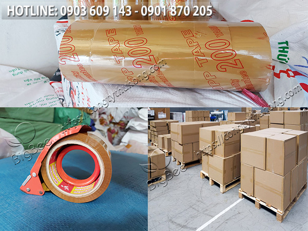 băng keo đục dán thùng 200y giá rẻ 4