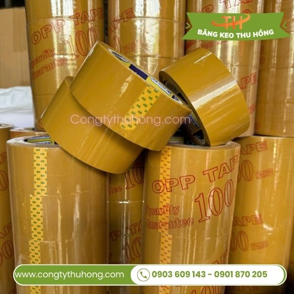 Băng keo đục dán thùng Băng keo đục dán thùng