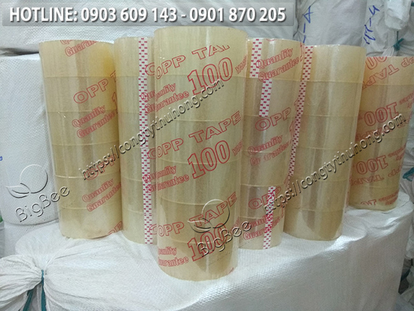 băng keo dán thùng trong đục giá sỉ 2