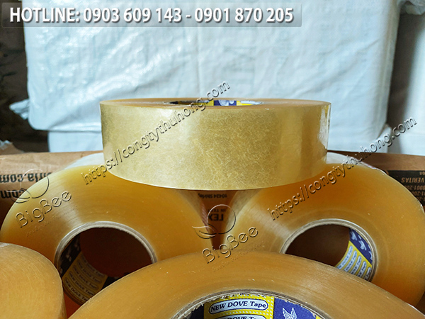 Băng keo trong dán thùng theo yêu cầu 5 Băng keo trong dán thùng theo yêu cầu 5