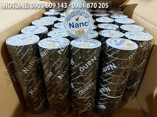Băng keo điện nano đen 10 yard rẻ chất lượng 4 Băng keo điện nano đen 10 yard rẻ chất lượng 4