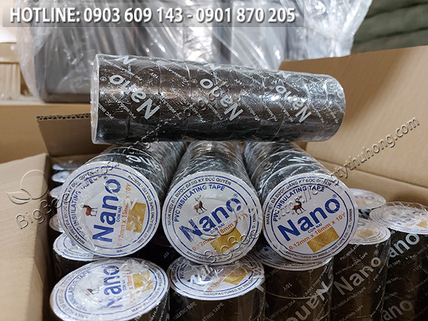 Băng keo nano làm điện đen thông dụng Con Nai Băng keo nano làm điện đen thông dụng Con Nai