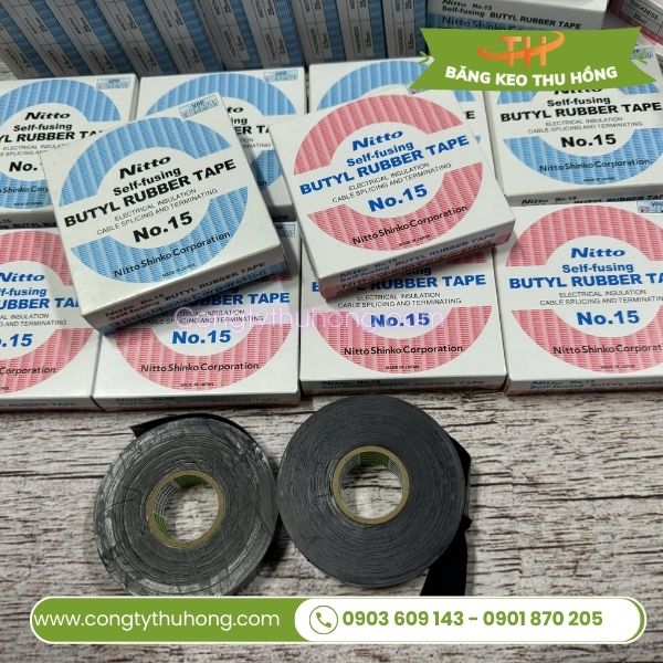 Băng keo điện màu đen thương hiệu nitto Băng keo điện màu đen thương hiệu nitto