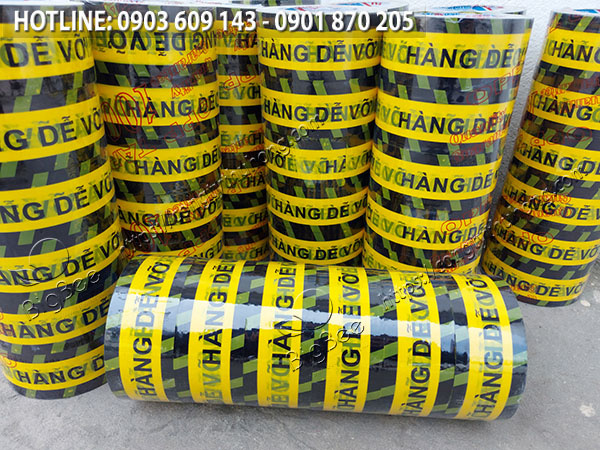 băng keo đóng hàng dễ bể có in chữ 4f8 3