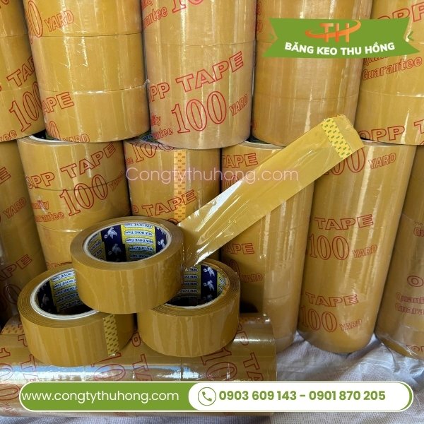 Băng keo dán thùng đục Băng keo dán thùng đục