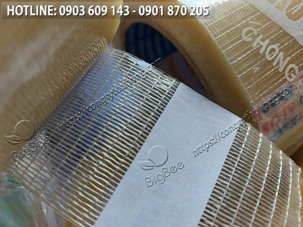 băng keo gân sợi thủy tinh chịu nhiệt 2 sọc 2