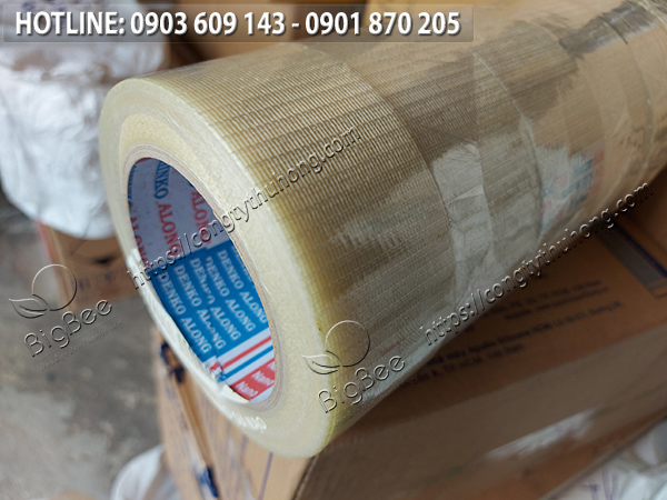 băng keo gân sợi thủy tinh chịu nhiệt 2 sọc 3