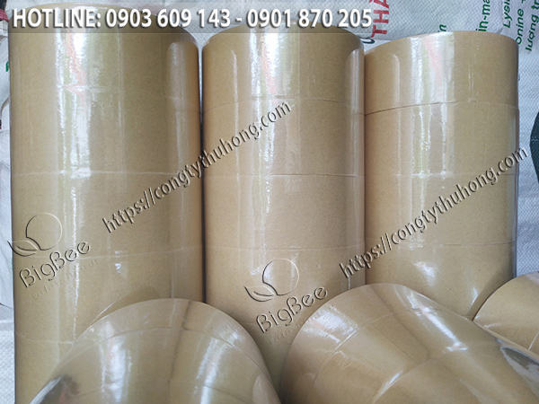 băng keo giấy da bò bóng