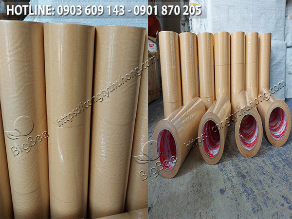 băng keo giấy da bò số lượng tại xưởng