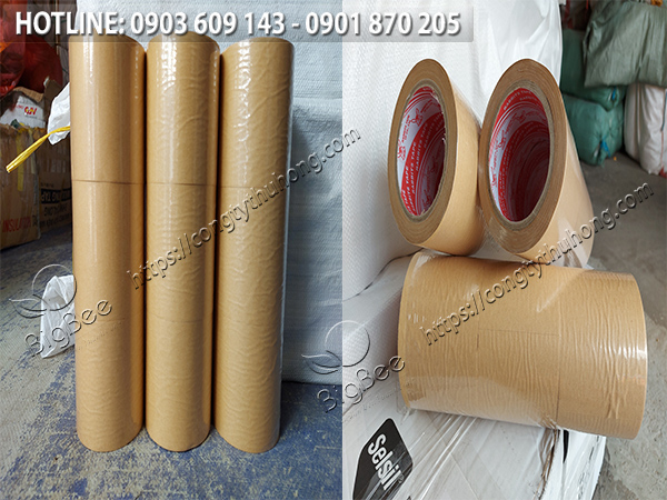 băng keo giấy nâu da bò nhám dán biển số nhà