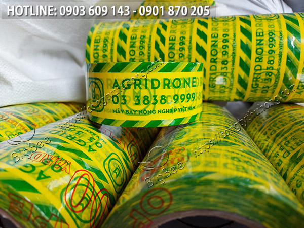 băng keo in logo dán thùng chất lượng