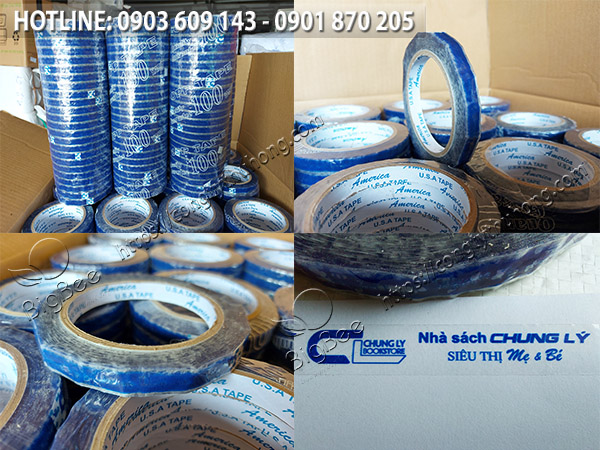 băng keo in logo in chữ cuộn nhỏ 4