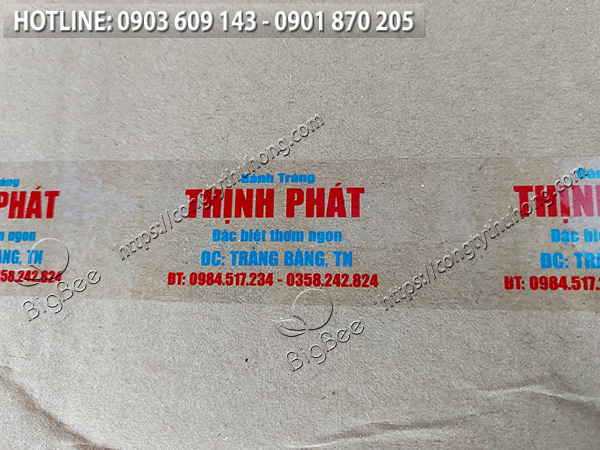 băng keo in logo in chữ đóng hàng giá rẻ 2