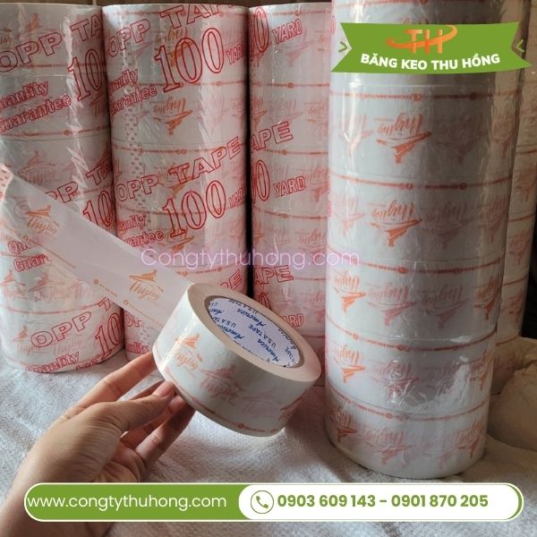Băng keo in logo theo yêu cầu giá tốt Băng keo in logo theo yêu cầu giá tốt