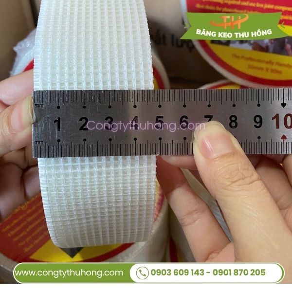 Cuộn băng keo lưới chống nứt thạch cao 4F8 Cuộn băng keo lưới chống nứt thạch cao 4F8