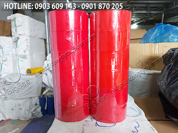 băng keo màu đỏ dán thùng chất lượng