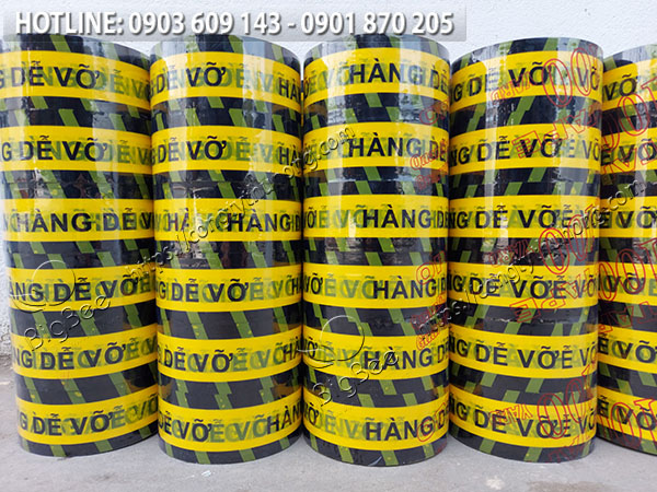 băng keo màu vàng đen 3