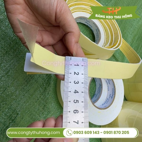 Băng keo mút xốp 2f2 băng dính 2 mặt Băng keo mút xốp 2f2 băng dính 2 mặt