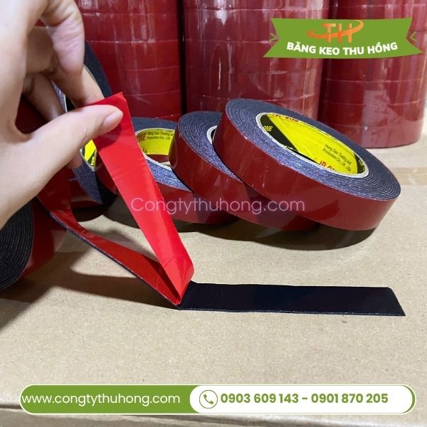 Băng keo mút xốp đen 2 mặt 2f4 chất lượng giá rẻ Băng keo mút xốp đen 2 mặt 2f4 chất lượng giá rẻ