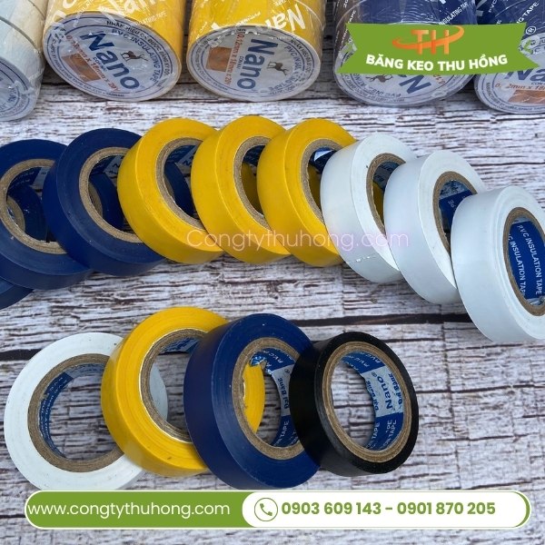 Băng keo nano hiệu con nai đủ màu Băng keo nano hiệu con nai đủ màu