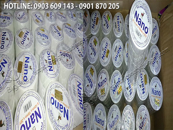 băng keo nano điện thông dụng màu trắng
