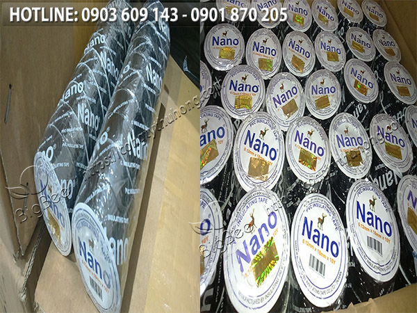 băng keo nano điện thông dụng màu đen