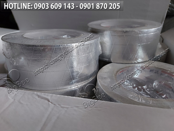 băng keo nhôm bạc 2