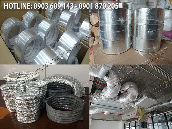 băng keo nhôm bạc 3