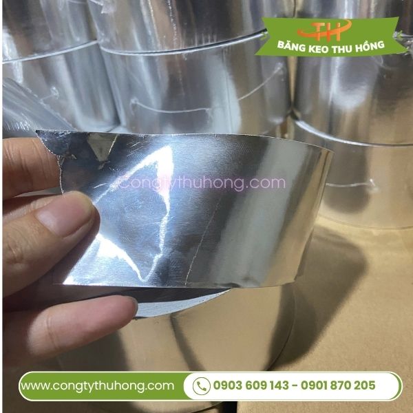 Băng keo nhôm cách nhiệt chống thấm hệ thống ống gió hiệu quả Băng keo nhôm cách nhiệt chống thấm hệ thống ống gió hiệu quả