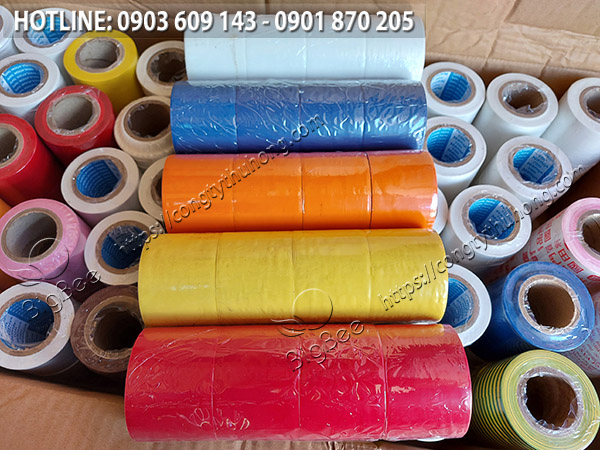 băng keo pvc đủ màu 1