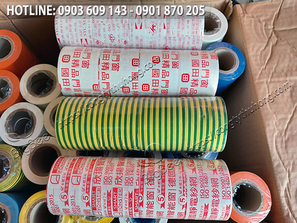 băng keo pvc đủ màu 3
