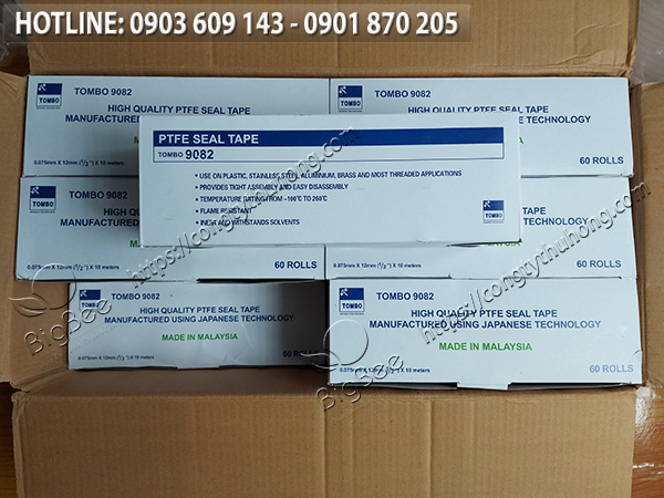 băng keo quấn ống nước cao su non tombo nhập mã lai 5