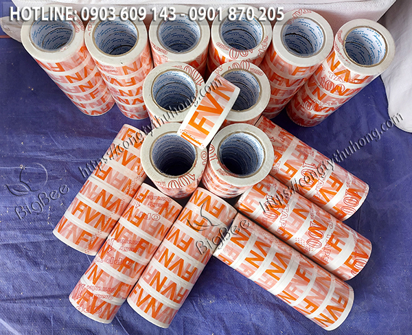 băng keo quảng cáo in logo