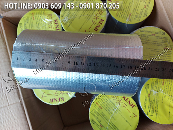băng keo siêu chống thấm mặt bạc bản lớn